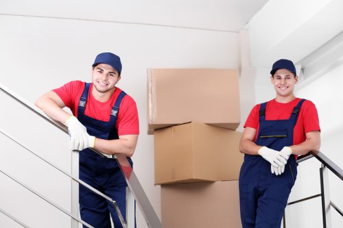 Residential mobile self storage service in a London borough
