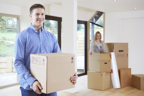 Professional storage environment focused on security and convenience