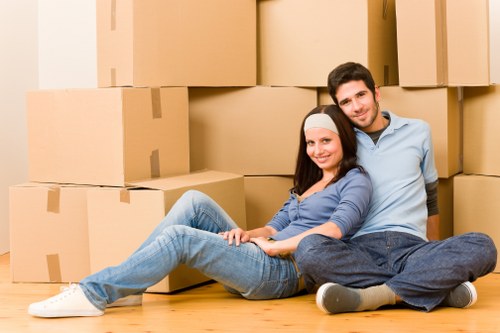Fragile item packing support for relocations in Lambeth
