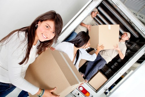 Professional van loading for furniture and boxes in Lambeth